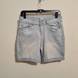  No Boundaries Juniors Light Blue Shorts Size 11 Preowned Good Condition